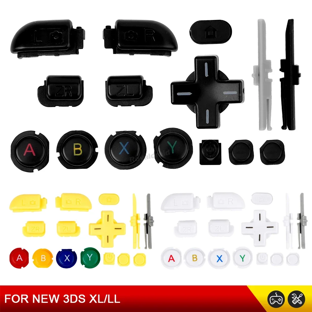 Gaming Console Buttons - Peças de Reparo para NEW 3DS