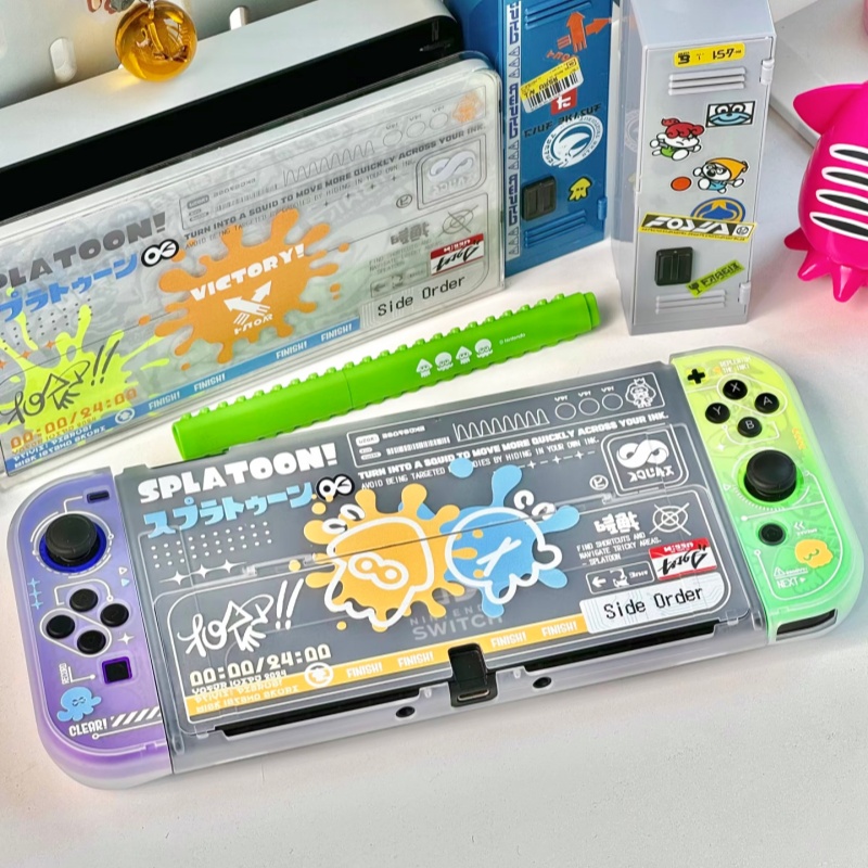 Gaming Console Latest - Capa Protetora Fina Splatoon 3 para