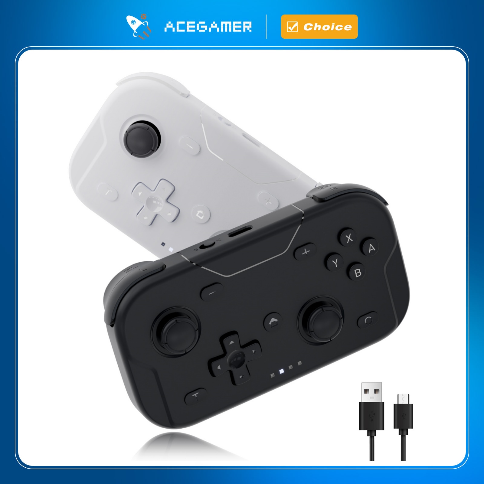 Gaming Console For Phone - AceGamer Pocket Game Controller Portátil Hall