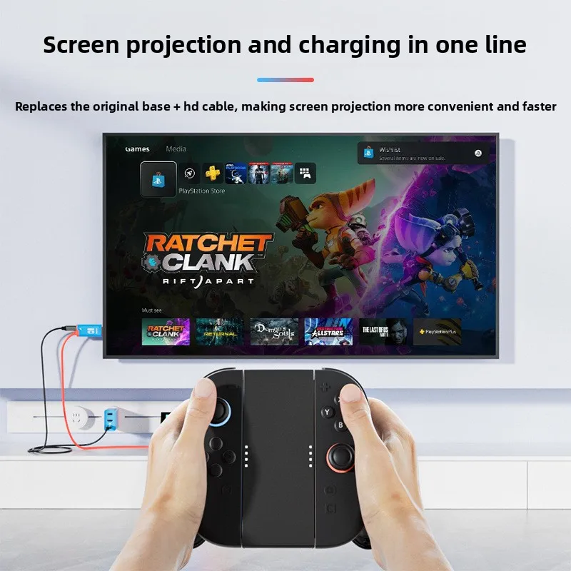 Cabo de espelhamento de tela H - Gaming Console Buttons avaliação e preço