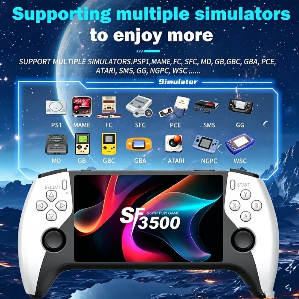 Console de jogos portátil SF35 - Gaming Console Latest avaliação e preço